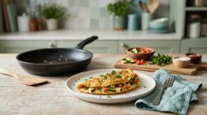 Omelete de legumes: receita simples para o dia a dia